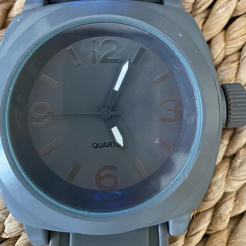 NWOT Target Gray Watch with Rubber straps